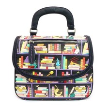 DisneyStore Loungefly Disney Villains handbag Bookshelf new