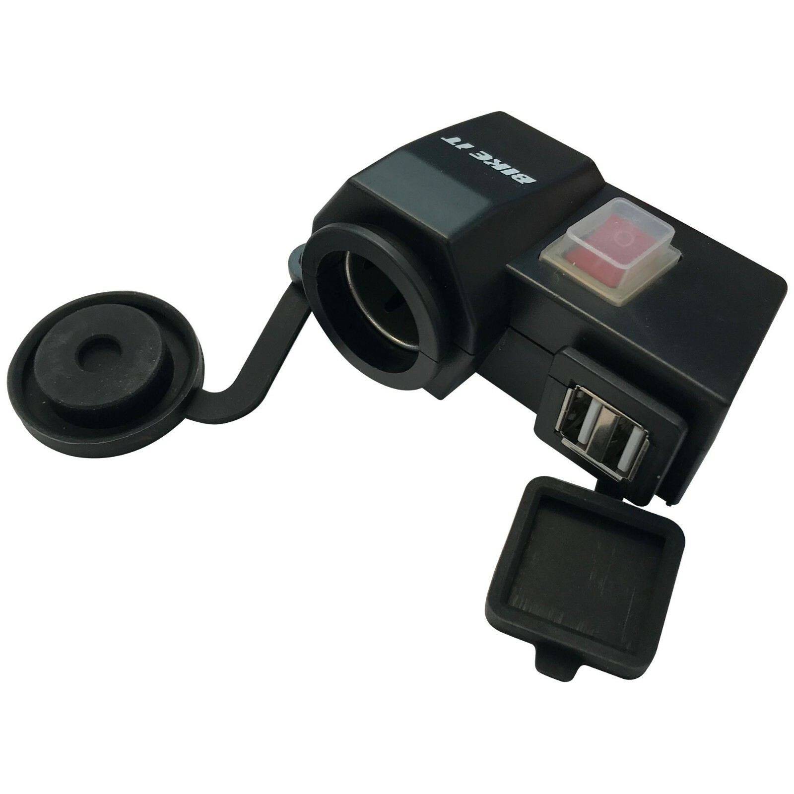Bike It 12V Power Supply Unit 2 USB Plus 1 Cigar Socket 2 in one
