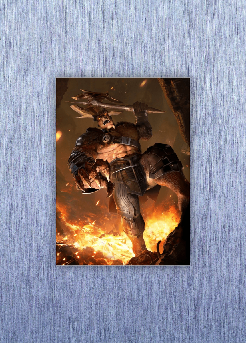 Cull Obsidian Marvel Comics Custom Art Trading Card Photo Magnet