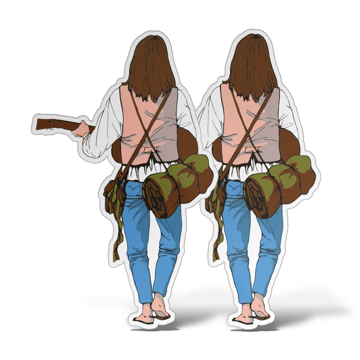 Adesivi In Vinile Con Simbolo Del Rischio Biologico Zombie - Foto 2