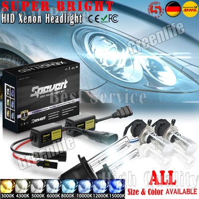 H1 H7 H8 H9 H11 9005 9006 55W Xenon Brenner HID Slim Birne Scheinwerfer 6K 8K