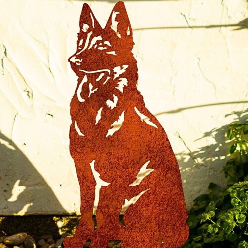 Deutscher Schäferhund Statue Geschenk Besitzer Sie Ihn Wohndeko Garten Ornamente Figur - Bild 14 von 44