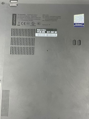 Lenovo Thinkpad X1 Carbon 8365U Gen 8, Core i5 16GB 256SSD Windows 10 - Picture 7 of 7