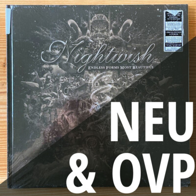 Nightwish - Endless Forms Most Beautiful LIMITED EARBOOK 3 CD - NEU & OVP