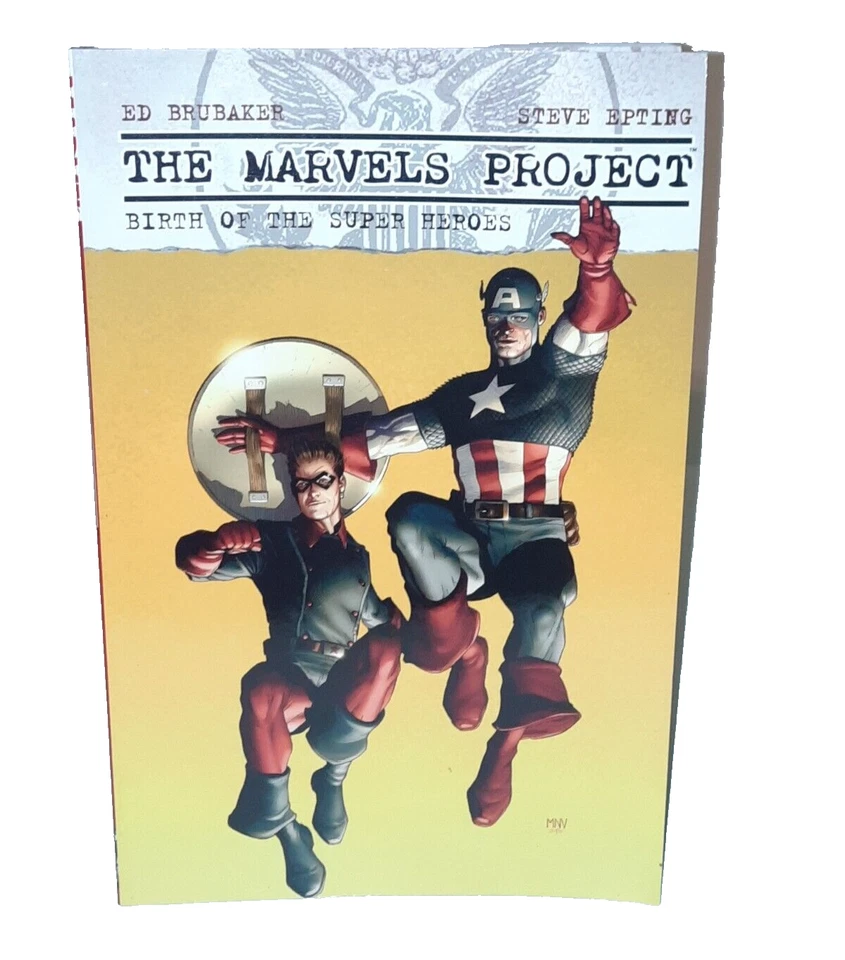 The Marvels Project: Birth of the Super Heroes 2011 Marvel Captain America TPB - Image 4 of 4