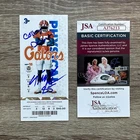 Trey McBride Autographed 9/15/2018 College Debut Ticket Stub Signed Co State JSA