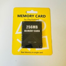 Playstation 2 Memory Card 256MB Save Game Data High Speed For Sony PS2 New .