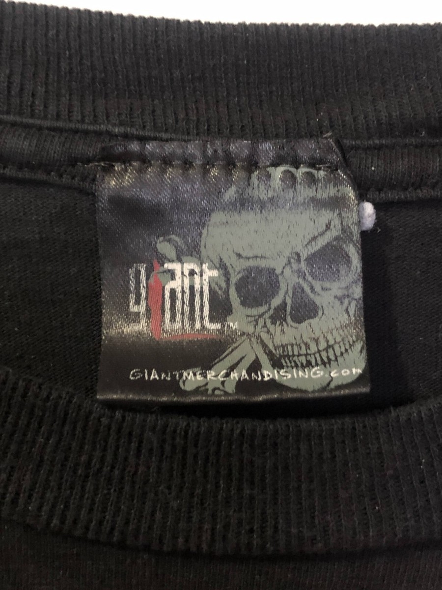 XL Vintage Disturbed 90s Giant Tag Rock Metal Band T Shirt