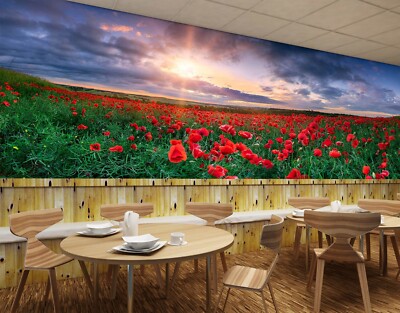 3D Sun Garden G2880 Wallpaper Wall Murals Removable Self-adhesive Honey