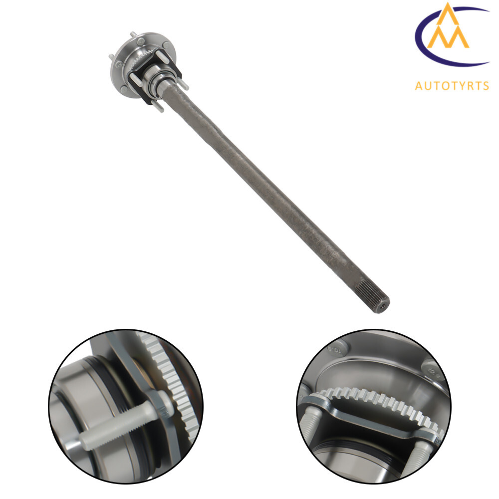 Rear Axle Shaft Left For Nissan Titan w/bearing w/locking