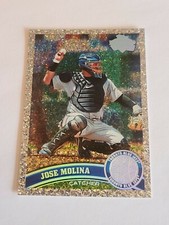 2011 Jose Molina  SP Topps Silver Sparkle Parallel 