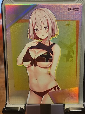 Azur Lane Crosswave Waifu SR Card Goddess Story Anime Foil SR-022 Roon