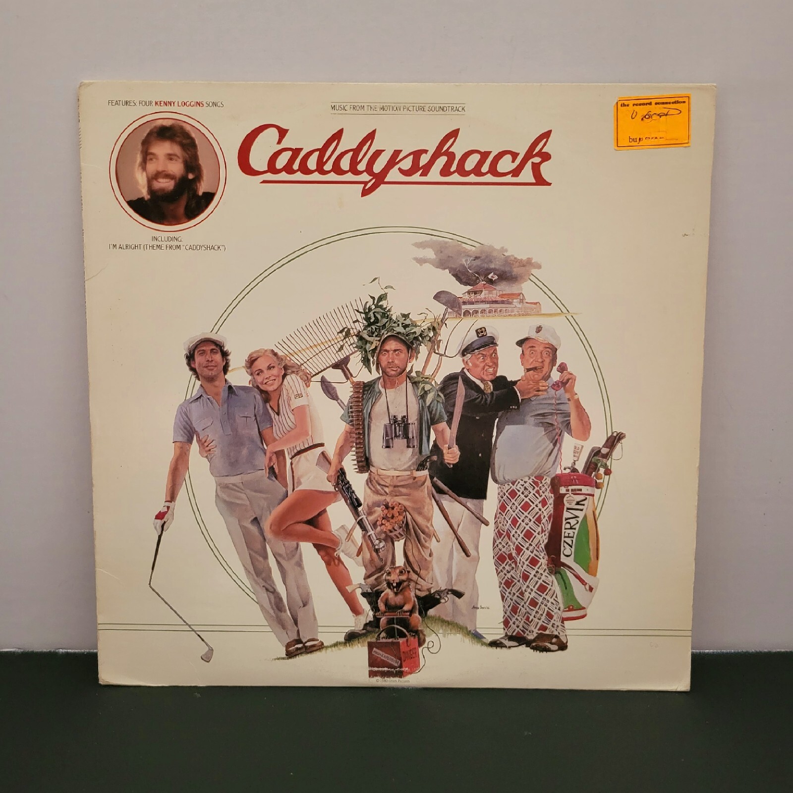 "CADDYSHACK" Original Soundtrack (Vinyl LP 1980) JS36737 Sleeve VG