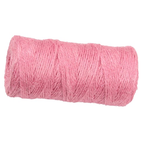 Schnur Jutegarn Bindfaden Bindeschnur Dekoschnur für Basteln Handwerk Rosa - Picture 4 of 8