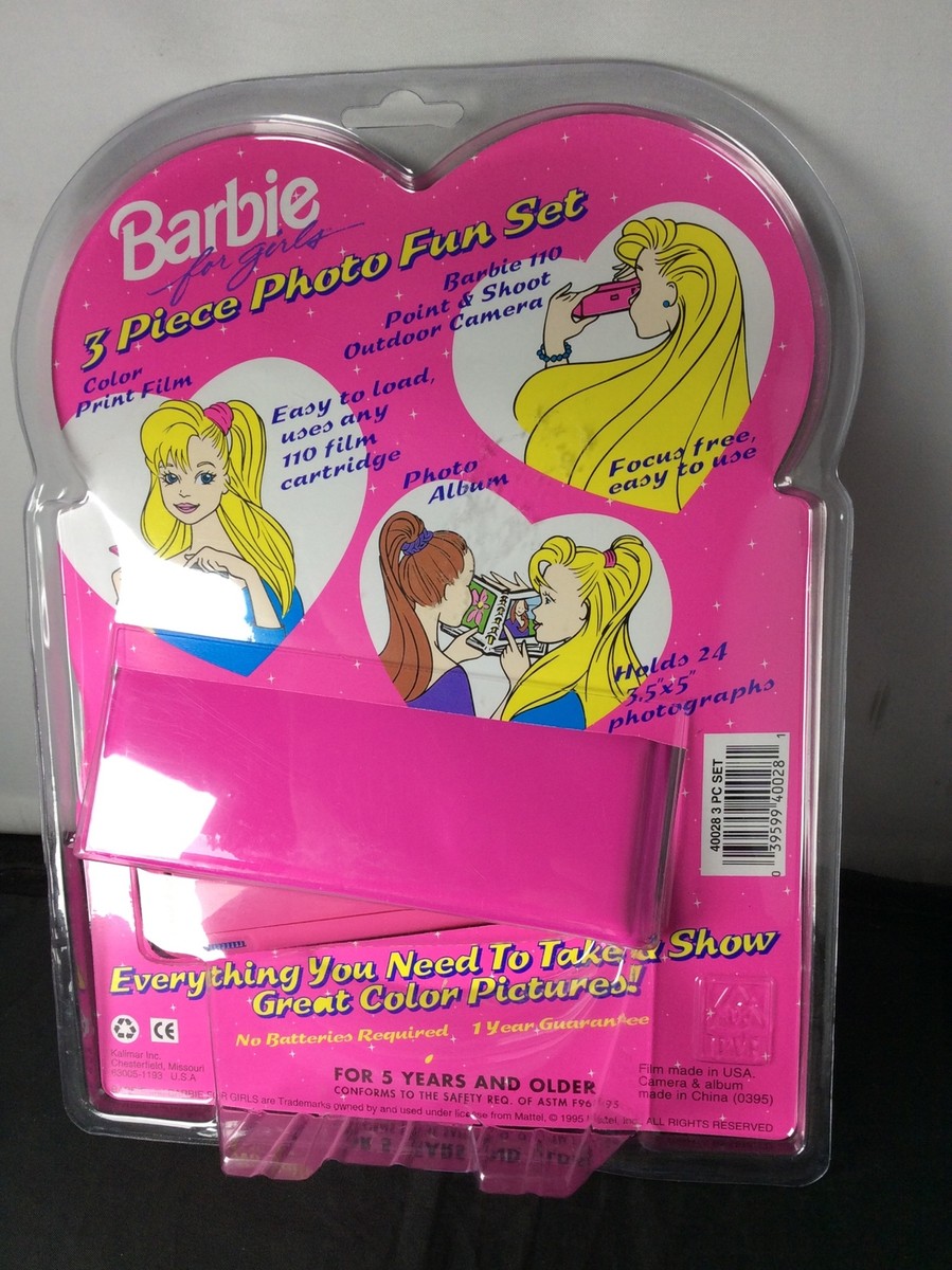 Rare Unopened Barbie Camera Album Film 3 Piece Set | eBay
