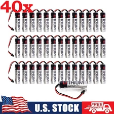 40x TOSHIBA ER6V 3.6V ER6VC119B ER6VC119A 2400mAh PLC Multipurpose Battery Plug