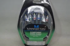 Manhattan Component Video Cable Component Male to Male 4,5 m / 15 ft. New Unused