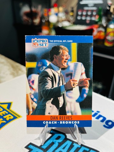 1990 Pro Set #94 Dan Reeves Denver Broncos Football Head Coach Card | eBay