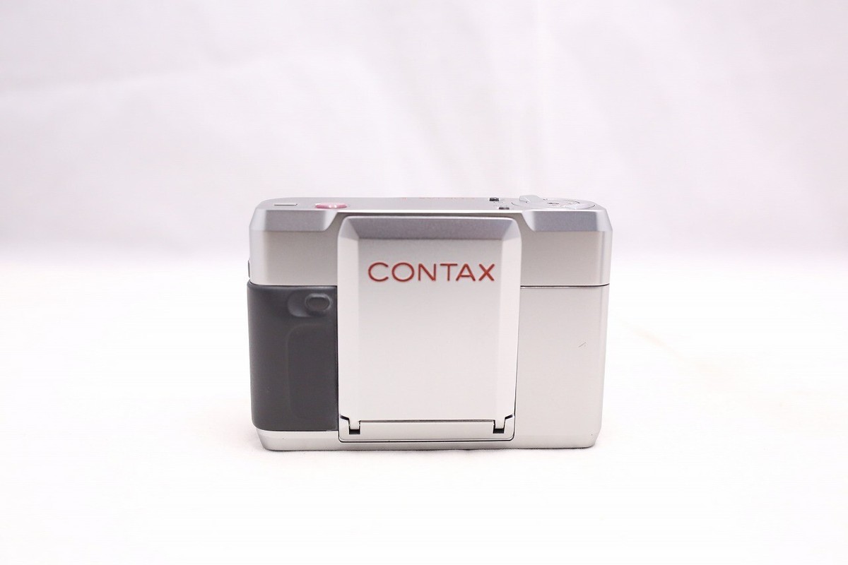 コンタックス Contax T 初代 Sonnar 38mm F2.8 T14 MINT] Contax T First Generation Silver Carl Zeiss Sonnar