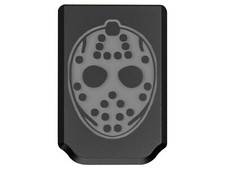 NDZ Springfield Hellcat OSP RDP Magazine Base Pad Aluminum Black Engraved Silver