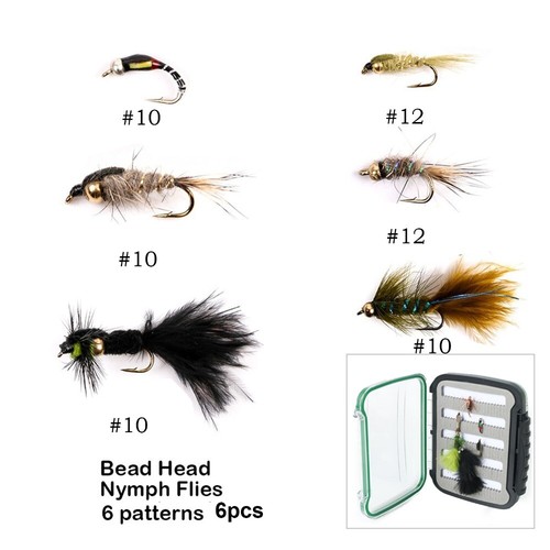 Maxcatch Nymph fly rod Canne à pêche 3WT 4WT 10ft Graphite IM10 action rapide - Photo 11/15