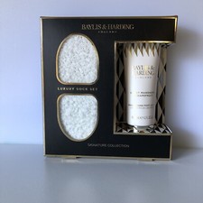 Baylis and Harding England Luxury Sock Set Lotion Mandarin Grapefruit New