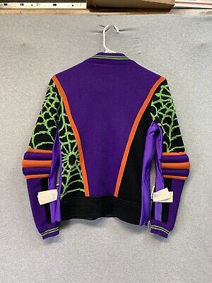 VTG Wool Spyder Padded US Ski Team Sweater Sweatshirt Purple VTG Wool Spyder Padded US Ski Team Sweater Sweatshirt Purple