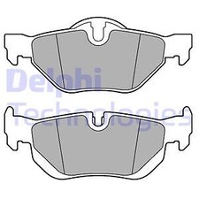 DELPHI LP3618 Bremsbelagsatz, Scheibenbremse für BMW