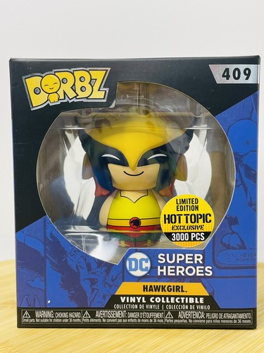 Funko Dorbz #409 Hawkgirl DC Super Heroes Hot Topic 3000 Limited Edition Excl - Bild 2 von 7