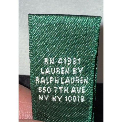Ralph Lauren Mujer Rojo Cuadros Línea A Midi Vintage Falda M Academia Oficina Sirena - Imagen 4 de 9