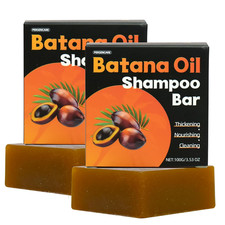 Batana Oil Shampoo Bar Set, Botana Oil Improve Scalp Health and Hair Thickness G