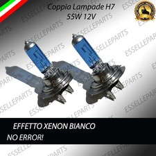 LAMPADE LAMPADINE H7 EFFETTO XENON BIANCO FORD FIESTA 7 ANABBAGLIANTE NO ERROR
