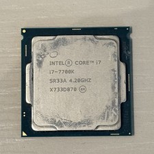 Intel Core I7-7700K 7th Gen 4.2 GHz 4.5 GHz 4-Core 8M LGA-1151 SR33A CPU
