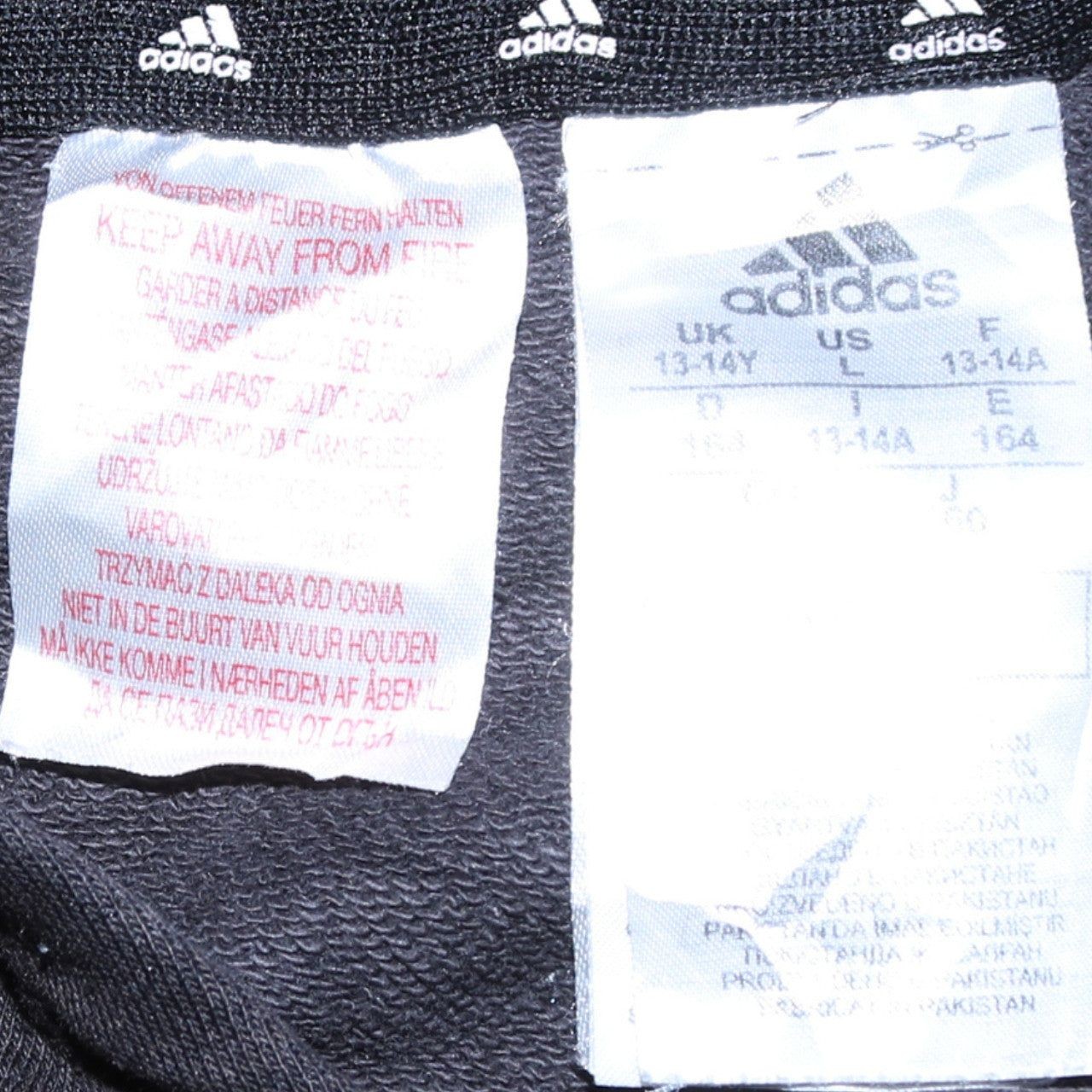 Adidas Black Hoodie Womens L image 4