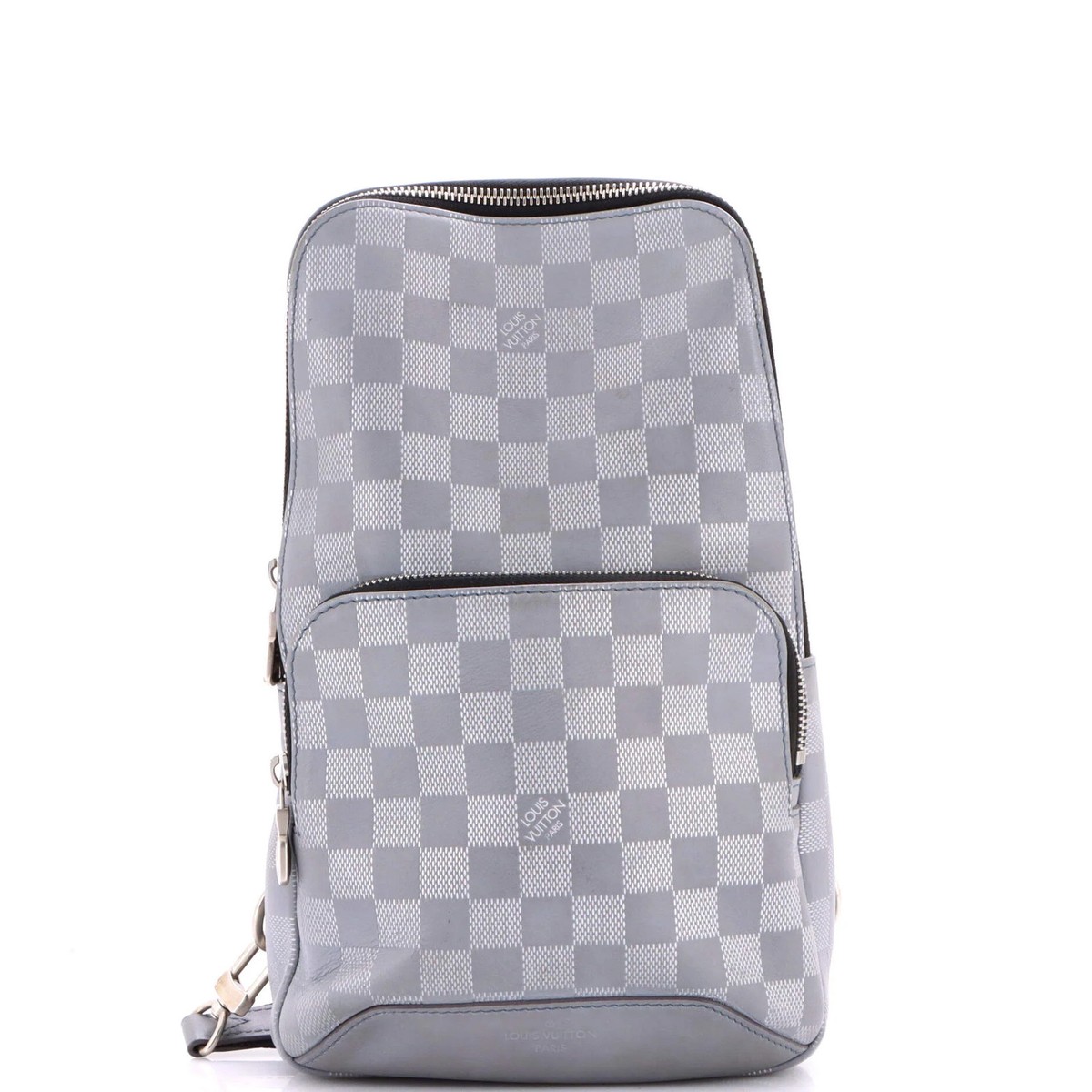 Louis Vuitton グレー ショルダーバッグ Louis Vuitton Avenue Sling Bag Damier Infini Leather | eBay