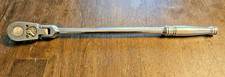 Snap On 17-14 Long 12 Drive Chrome Flex Head Locking Pin Ratchet Usa S711a Snap On 17-14 Long 12 Drive Chrome Flex Head Locking Pin Ratchet Usa S711a
