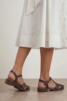 Oasis Brown Sandals Womens Daywear Sandals