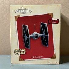 Vintage 2003 Star Wars Hallmark Keepsake Ornament - TIE Fighter - NEW In Box