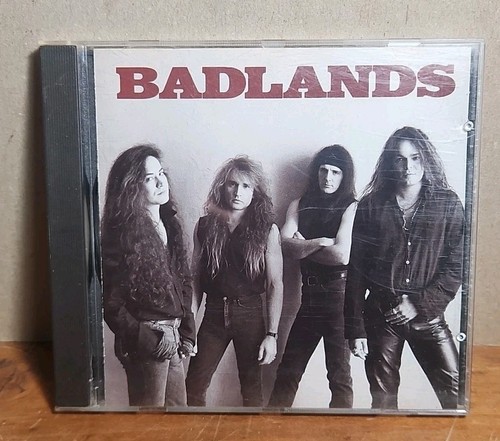 Badlands - S/T (cd 1989 Atlantic) Hard Rock RARE Gillen Lee Singer Clean Disc