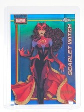 SCARLET WITCH 2026 TOPPS CHROME MARVEL COMICS BLUE REFRACTOR /150 #145 Q5466