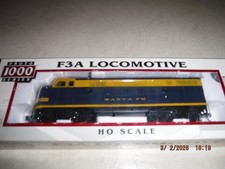 LIFE-LIKE PROTO 1000 HO SANT A FE F3A LOCOMOTIVE #201C NOS NEW w/BOX!