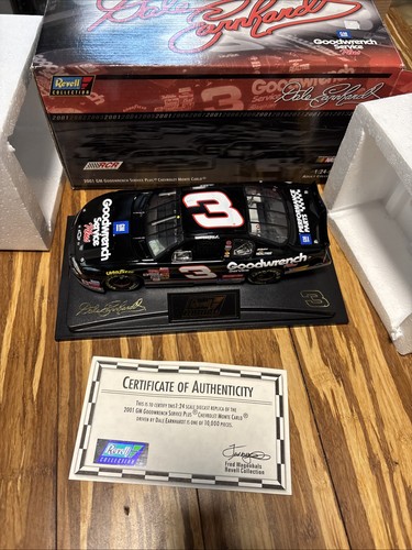 2001 Dale Earnhardt Goodwrench Revell 1 Of 10000 1/24 Scale Adult Diecast