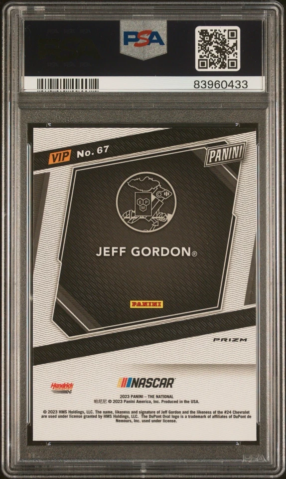 Panini National Vip Gold 2023 Jeff Gordon #67 Tiger Stripes Foto 2 de 2