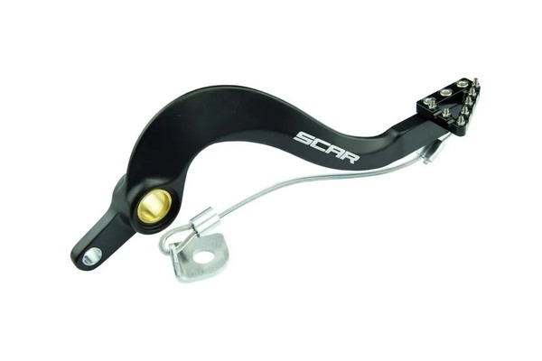 Scar Bremspedal Schwarz FüR Yamaha WR 450 F (RE45) 2018-20-image