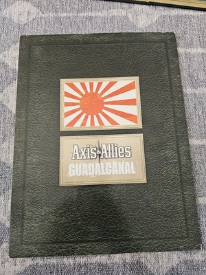 Axis and Allies Guadalcanal reference chart Japan ONLY PARTS PIECES