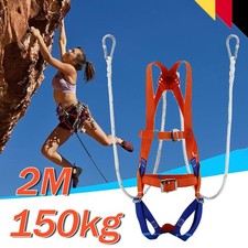 Profi Sicherheitsgurt Auffanggurt 150kg Kletterausrüstung Baumpflege Fallschutz