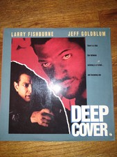 Deep Cover LaserDisc Larry Fishburne / Jeff Goldblum - 1992 Sealed 