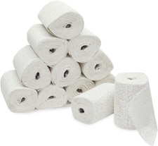 Plaster Cloth Rolls - Plaster of Paris Bandages  Gauze for Sculpting, Belly Cas