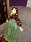 NEW! Handmade Goose, Chili Pepper Bag Holder, VINTAGE/Cottage Core/Retro Style — photo 2