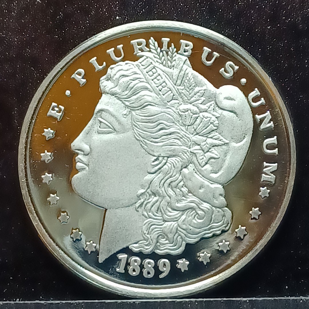 1889 Morgan Silver Dollar Copy United States Commemorative Gallery